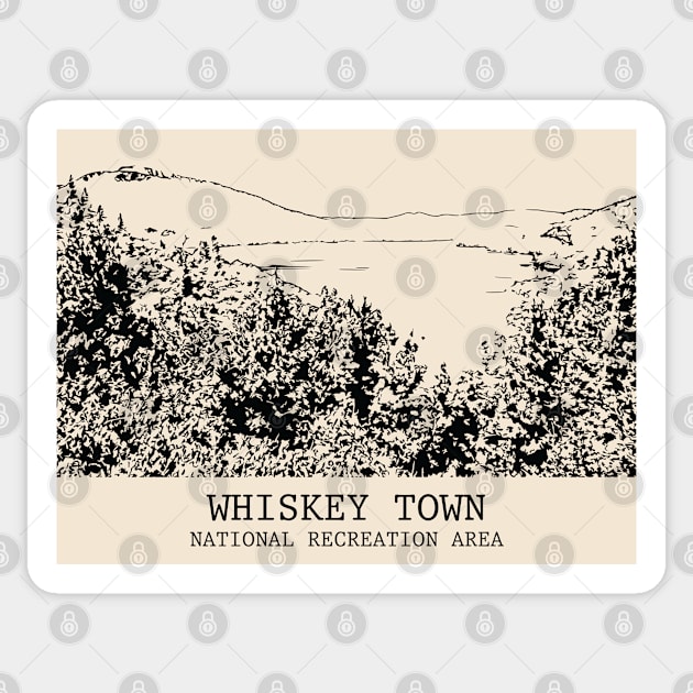 Whiskeytown National Recreation Area Sticker by Lakeric